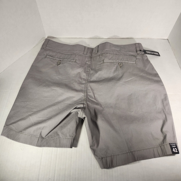 NWT Men's Roundtree & Yorke Casuals Straight Fit Flat Front Shorts - Picture 5 of 6